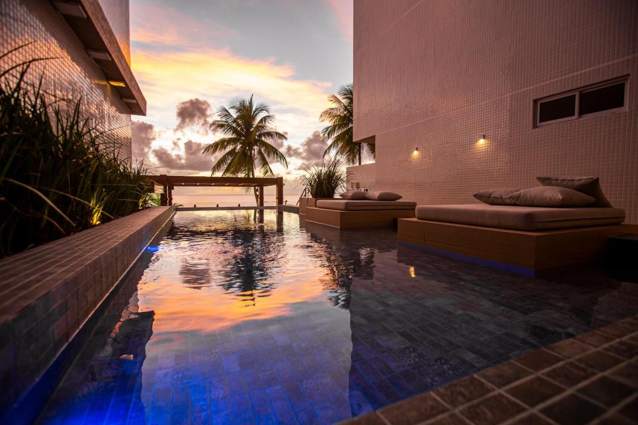 Apartamento Com Jacuzzi Na Beira Mar De Joao Pessoa No Branco Haus Exterior photo