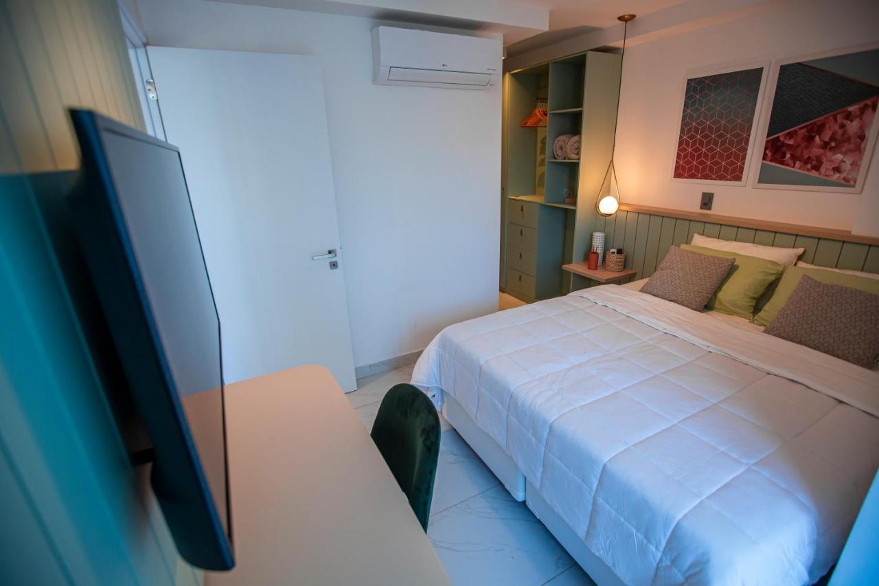 Apartamento Com Jacuzzi Na Beira Mar De Joao Pessoa No Branco Haus Exterior photo