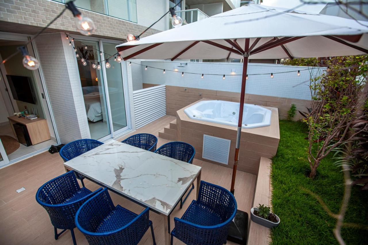 Apartamento Com Jacuzzi Na Beira Mar De Joao Pessoa No Branco Haus Exterior photo