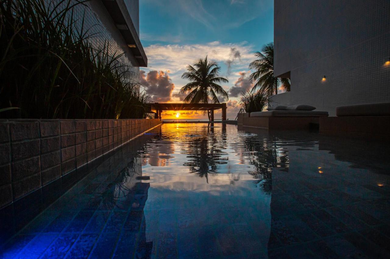 Apartamento Com Jacuzzi Na Beira Mar De Joao Pessoa No Branco Haus Exterior photo